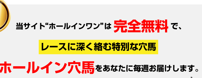 ホールインワンの情報料金