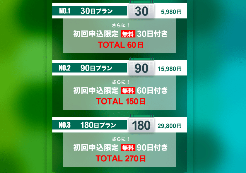 WINDEX proの情報料金