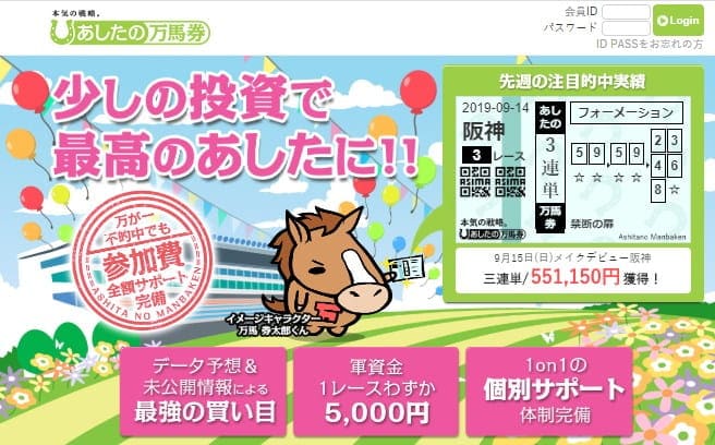 あしたの万馬券