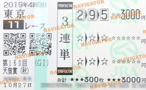 ナビゲーター 2019年天皇賞秋 予想