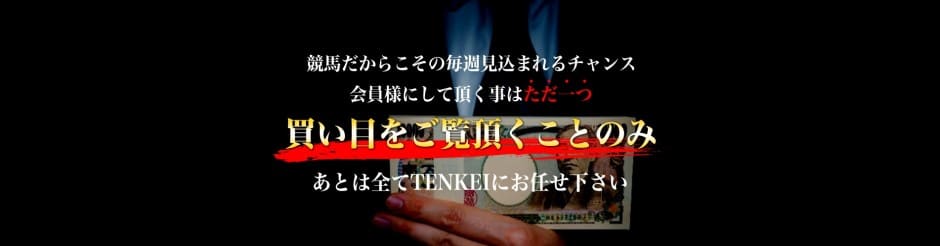 競馬予想サイトtenkeiの評価